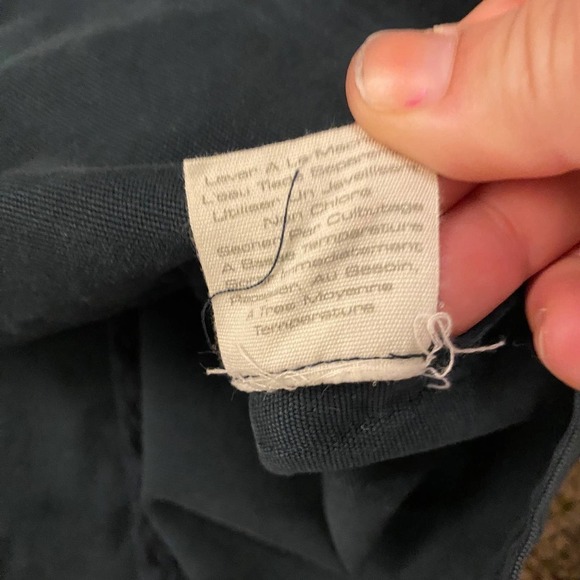 anthro Hei Hei Cargo Canvas Utility Jacket Military Long Sleeve Blue Size 6 - Picture 10 of 11